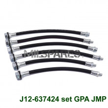 Flexible brake line set, GPA